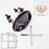 Koyoto ceiling light, 4-light ceiling lamp with ribbed globe shades, E14