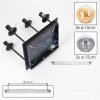 Modern Cluster Ceiling Light Gastor with 4 glass shades in smoke, amber and clear