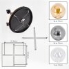 Cluster Ceiling Light Gastor with five glass shades in smoke-coloured, amber and clear