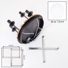 Modern cluster ceiling light Gastor with four white glass shades, ø 39.5 cm