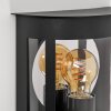 Outdoor wall light Lauvdal, cylindrical lantern, 2-piece set, motion sensor