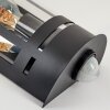 Outdoor wall light Lauvdal, cylindrical lantern, 2-piece set, motion sensor