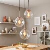 Modern Globe Hanging Light Gastor with clustered clear glass shades for the dining table