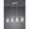 Reality POSH Pendant Light chrome, 4-light sources
