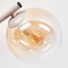 Modern Wall Light Gastor, 2-Piece Set with Three Vertical Glass Shades