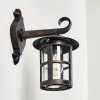 Outdoor Wall Light Strat rust-coloured, black, 1-light source