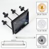 Modern cluster ceiling light Gastor with 4 amber, smoke and clear glass shades ø 15 cm