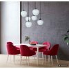 Globo Maxy 6-Light Cluster Pendant Light 80 cm, Dining Table Lamp, Modern Scandinavian