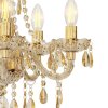 NOWA Marie Chandelier 5-Light E14 Ø48 cm Antique Living Room Ceiling Light