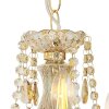 NOWA Marie Chandelier 5-Light E14 Ø48 cm Antique Living Room Ceiling Light