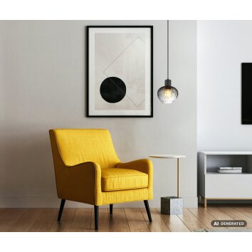NOWA Toy round pendant light hanging light E27 modern for dining room and hallway