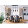 Jack NOWA Modern Linear Dining Table Light, 4-Light Pendant Light, 74 cm