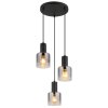 Jack NOWA 3-light pendant lamp, hanging light for dining table, E27 sockets