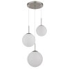NOWA Kop 3-Light Globe Pendant Light for Dining Room, Hallway, Kitchen, Living Room