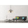 NOWA Venezia Modern 5-Light Chandelier with Tulip Shades, E14, Ø 50 cm
