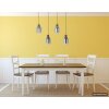 NOWA Ando 4-light height-adjustable pendant light E27 88.5 cm for dining room