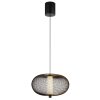 NOWA Astari modern LED pendant light, round, Ø 35 cm, for dining room and hallway