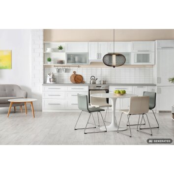 NOWA Astari modern LED pendant light, round, Ø 35 cm, for dining room and hallway