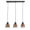 NOWA Esra Modern 3-Light Cage Pendant Lamp E27 for Dining Room and Kitchen