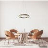 NOWA Rilas LED Hanging Pendant Light, round, adjustable, 56 cm, 3000 K, 850 lm, 9 W