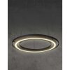NOWA Rilas LED Hanging Pendant Light, round, adjustable, 56 cm, 3000 K, 850 lm, 9 W
