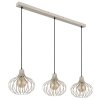 NOWA Mateo 3-light pendant light dining room kitchen modern E27 103 cm
