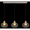 NOWA Mateo 3-light pendant light dining room kitchen modern E27 103 cm