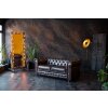 NOWA Bowy floor lamp with reading light, adjustable lamp head, E27, 168 cm, for living room
