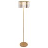 Run NOWA Modern Floor Lamp with Cord Switch, 150 cm, E27, 60 Watt, for dining room and hallway