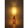 NOWA Anko 2-light floor standing lamp with cylindrical shade, cord switch, 125 cm