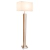 NOWA Forest modern floor lamp for living room, with rectangular shade, E27, 150 cm