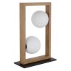 NOWA Nanda modern angular oblong 2-light G9 ceiling spotlight with cord switch