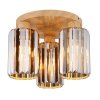 NOWA Run Modern 3-Light Round Ceiling Light, Ø 35 cm, Height 25 cm, E27, 60 Watt