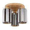 NOWA Run Modern 3-Light Round Ceiling Light, Ø 35 cm, Height 25 cm, E27, 60 Watt