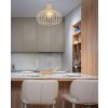 NOWA Mateo modern round pendant light for dining room and kitchen, Ø 40 cm, E27, 60 W