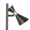 Steinhauer Preto spot floor lamp with 2 rotatable heads, GU10, 161 cm, modern