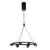 Steinhauer Marcadore LED 8-Light Ring Pendant Light, 60 cm, Rotatable Heads