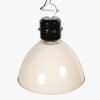Steinhauer Frisk Industrial Pendant Light, Round Pendant Lamp, Height-Adjustable, 50 cm
