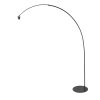 Steinhauer Modern Arc Floor Lamp Curve with Arc Frame, E27 Socket, Beside the Sofa