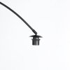 Steinhauer Curve modern arc floor lamp for dining table, arched reading light