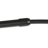Steinhauer Curve modern arc floor lamp with E27 socket and round base for living room