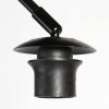 Steinhauer Curve arched floor lamp with switch and E27 for living room