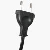 Steinhauer Curve arched floor lamp with switch and E27 for living room