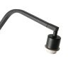 Steinhauer Zig-Zag Modern Arc Floor Lamp with Switch for Living Room and Bedroom