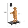 Steinhauer Animaux Meerkat Table Lamp, Decorative Animal Lamp for Living Room