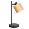 Steinhauer Bambus adjustable table lamp with switch, E14, Ø 19 cm, modern design