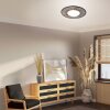 Steinhauer Aura LED round flush ceiling light for dining room Ø 50 cm Oriental style