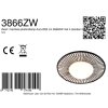 Steinhauer Aura LED round flush ceiling light for dining room Ø 50 cm Oriental style