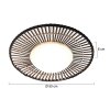 Steinhauer Aura LED round flush ceiling light for dining room Ø 50 cm Oriental style