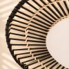 Steinhauer Aura LED round flush ceiling light for dining room Ø 50 cm Oriental style